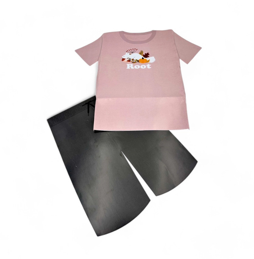 紙紮T-shirt 套裝 短袖