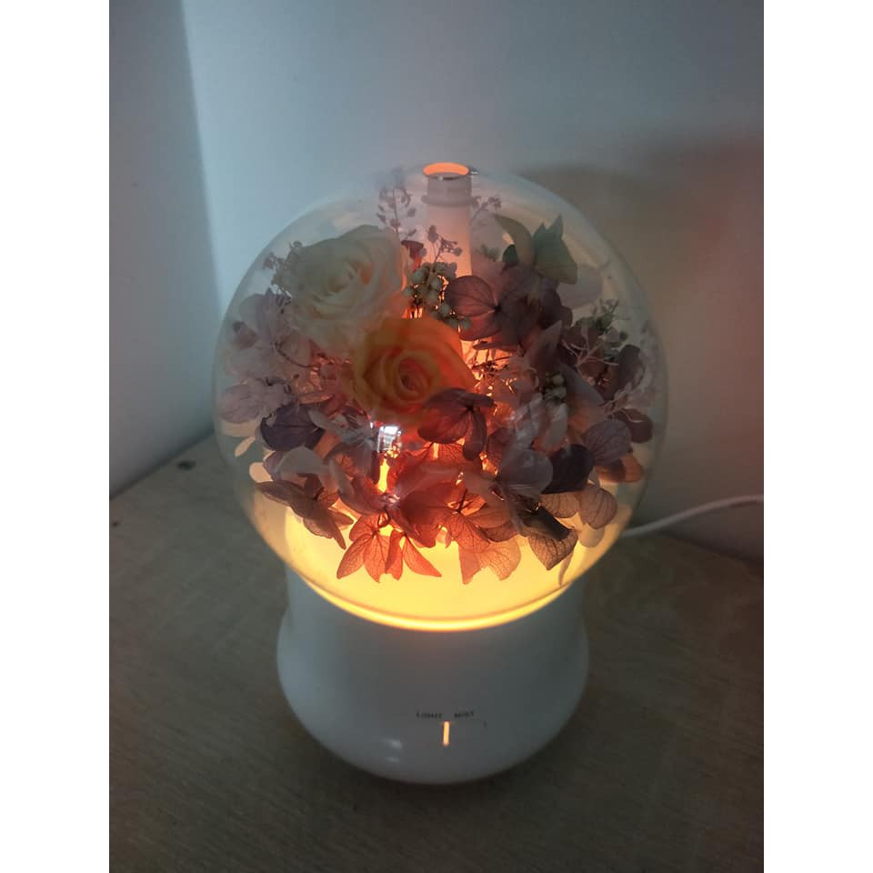 永生花夜燈香氛機
