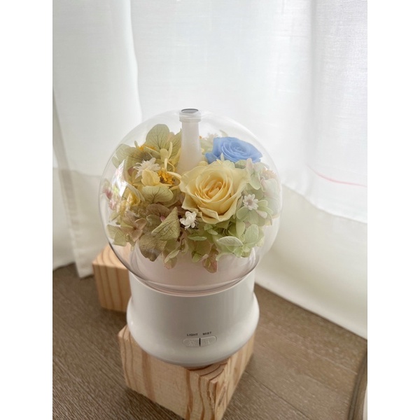 永生花 夜燈香氛機