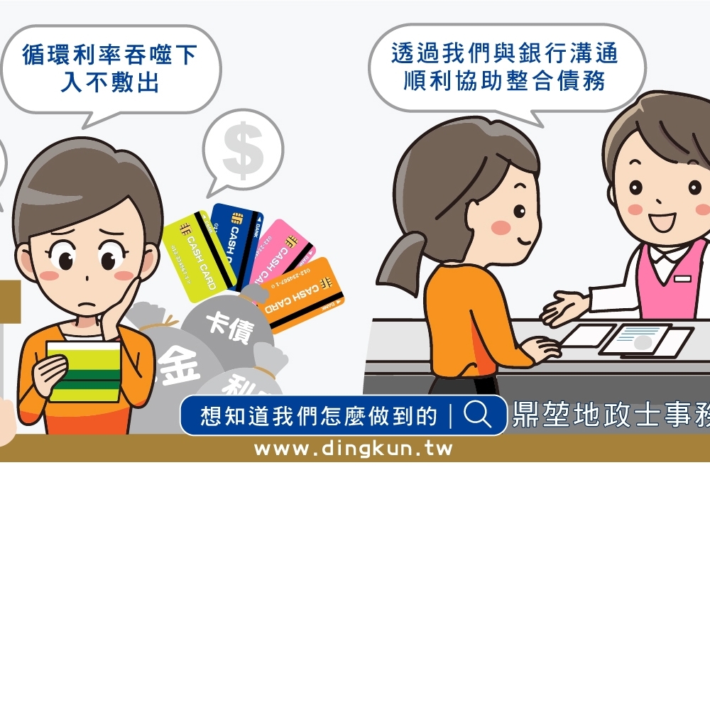 你遇上資金麻煩，不知