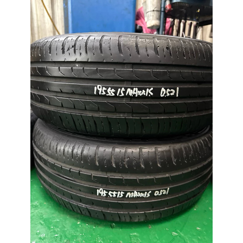 DQ車業 195/55/15 瑪吉斯中古胎