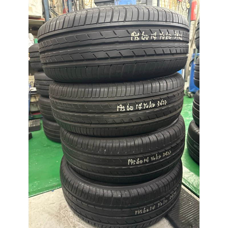 DQ車業195/60/14 橫濱中古胎