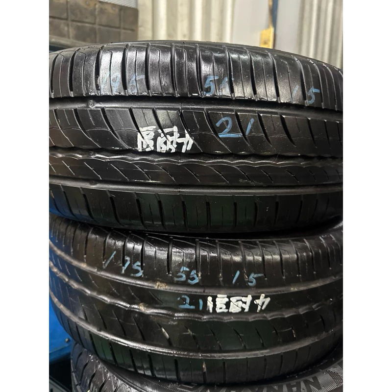 DQ車業195/55/15 倍耐力中古胎