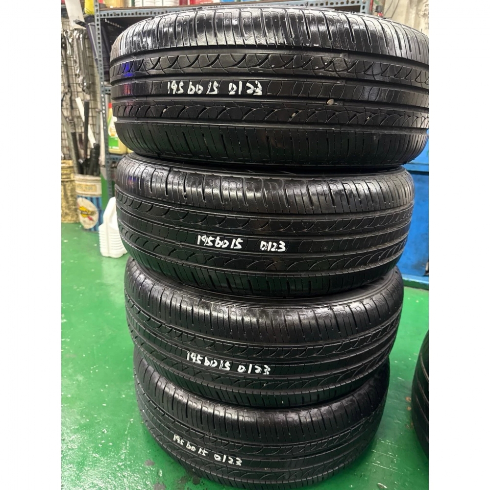 DQ中古胎規格 195/60/15 中古胎 二手胎 落地胎 輪胎批發 安裝 寄送