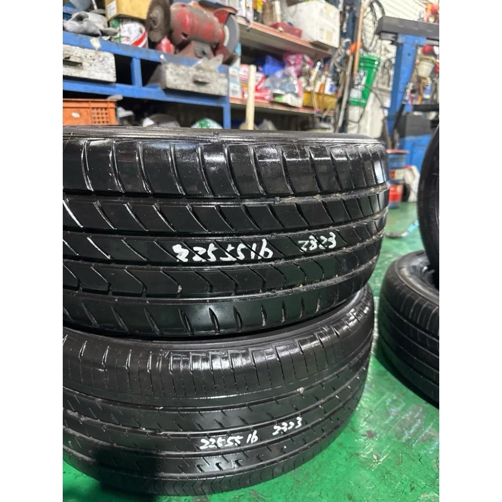 DQ中古胎規格 225/55/16 中古胎 二手胎 落地胎 輪胎批發 安裝 寄送
