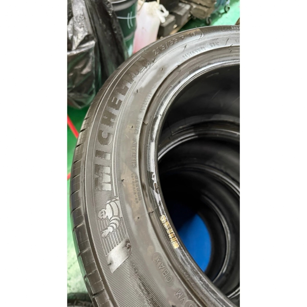 DQ中古胎規格 215/55/16 米其林 中古胎 二手胎 落地胎 輪胎批發 安裝 寄送