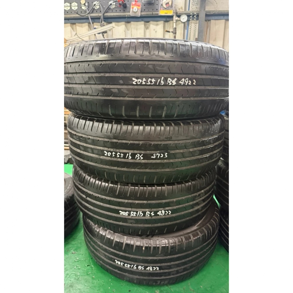 DQ中古胎規格 *205/55/16普利司通中古胎 二手胎 落地胎 輪胎批發 安裝 寄送