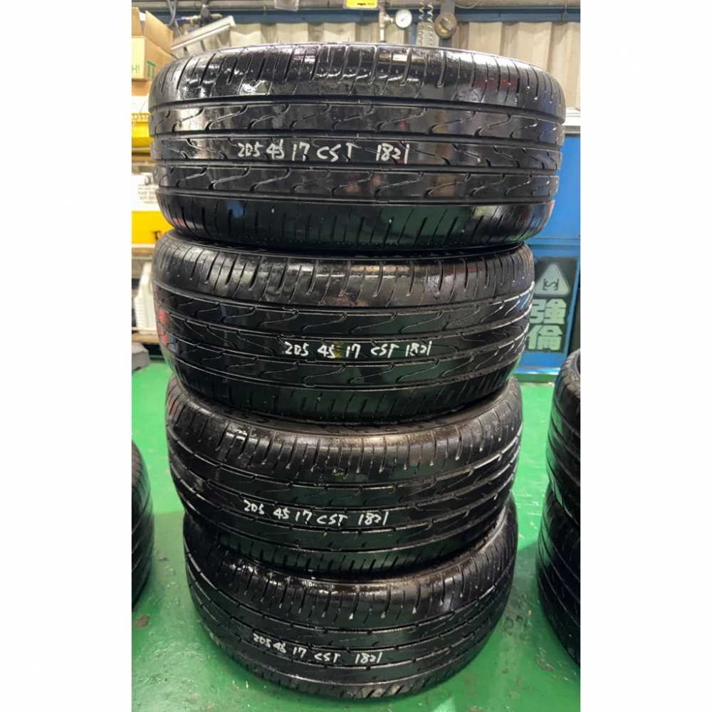 DQ中古胎規格 205/45/17 CST中古胎 二手胎 落地胎 輪胎批發 安裝 寄送