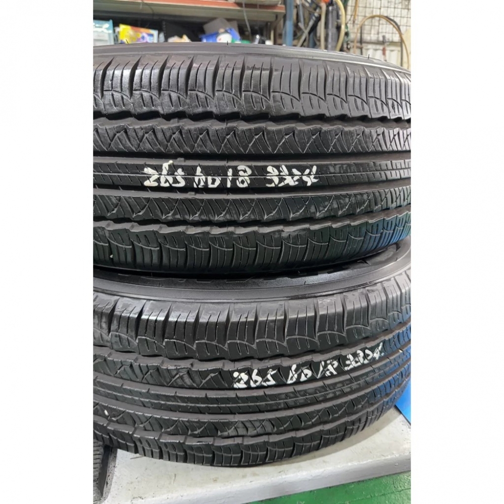 DQ中古胎規格 265/60/18 落地胎 中古胎 二手胎 落地胎 輪胎批發 安裝 寄送