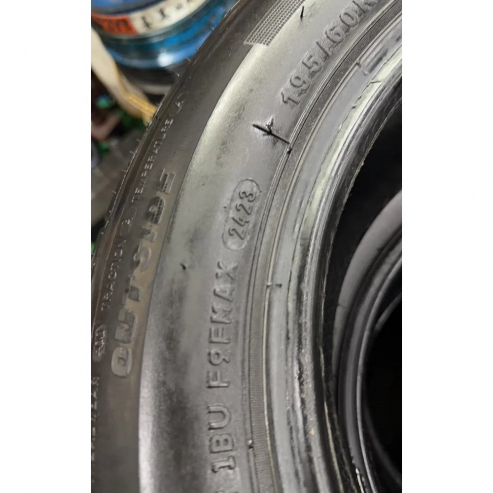 DQ中古胎規格 195/60/15 中古胎 二手胎 落地胎 輪胎批發 安裝 寄送