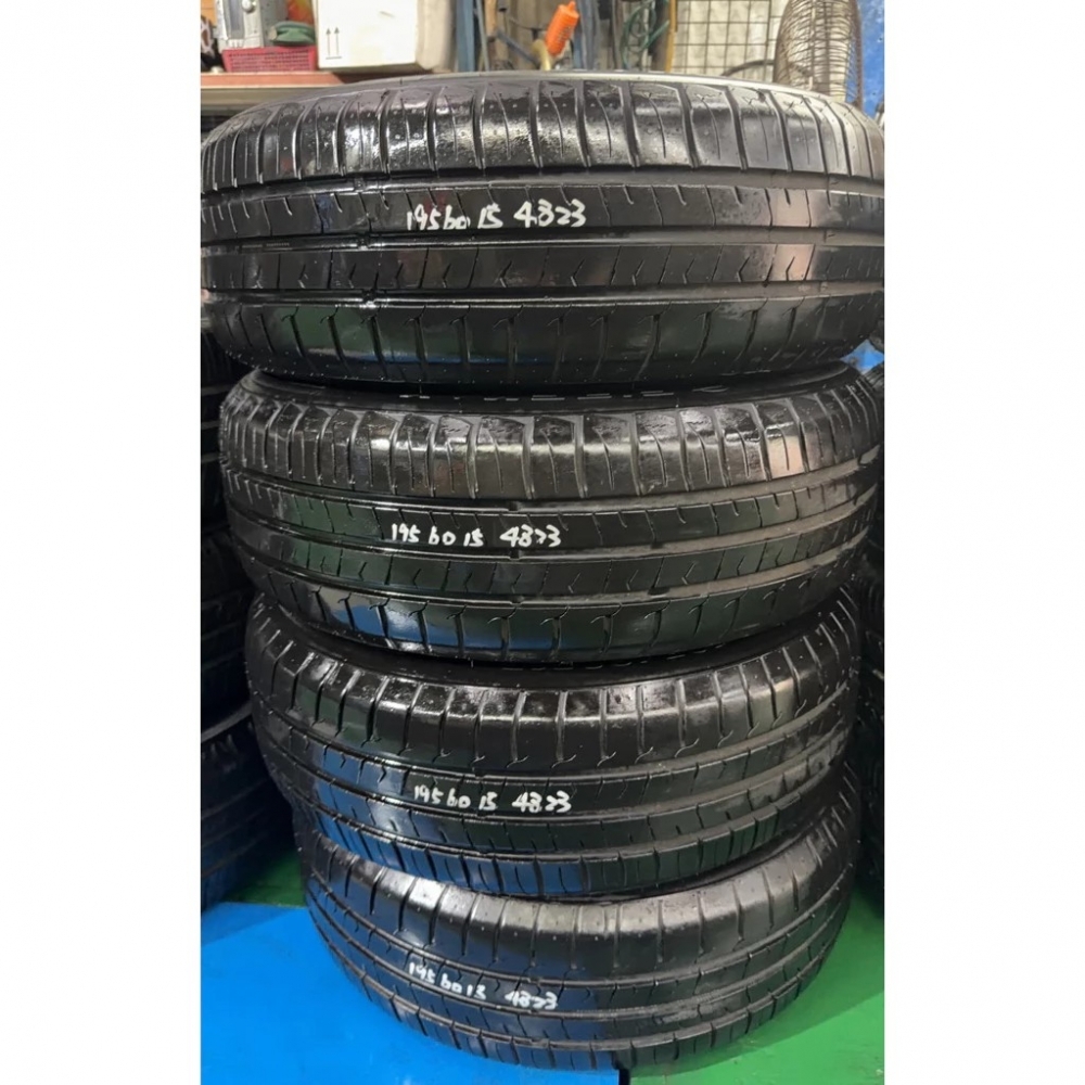 DQ中古胎規格 195/60/15 中古胎 二手胎 落地胎 輪胎批發 安裝 寄送