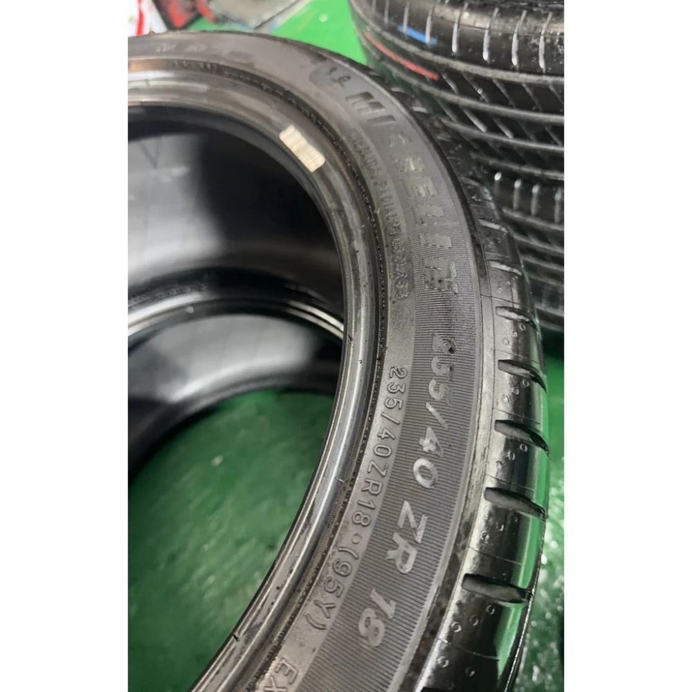 DQ中古胎規格 235/40/18 米其林落地胎 中古胎 二手胎 落地胎 輪胎批發 安裝 寄送