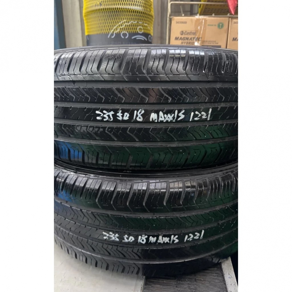 DQ中古胎規格 235/50/18 瑪吉斯中古胎二手胎 落地胎 輪胎批發 安裝 寄送