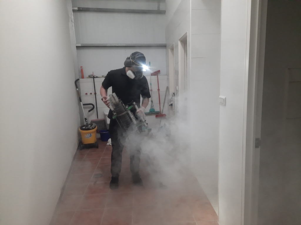 花東大安消毒除蟲施工歷程說明書