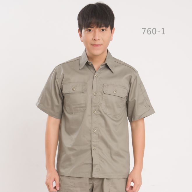 斜紋耐磨工作襯衫