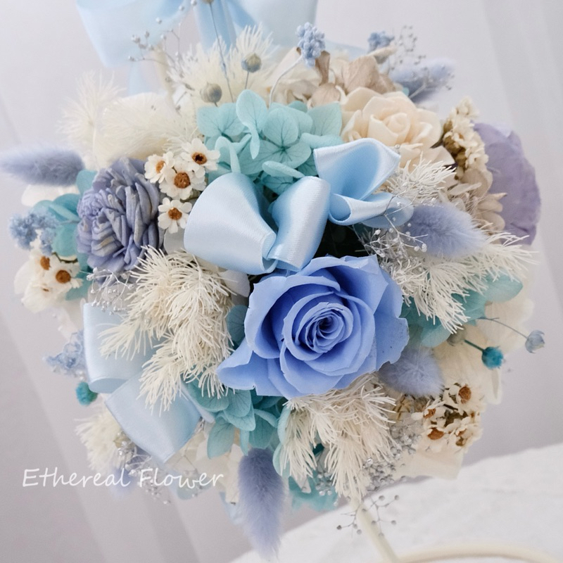 Ethereal flower 永生花球樹 懸掛花球