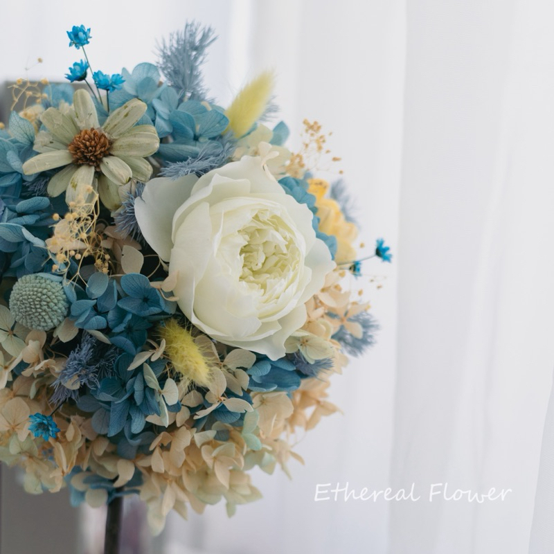 Ethereal flower 永生花球樹 懸掛花球