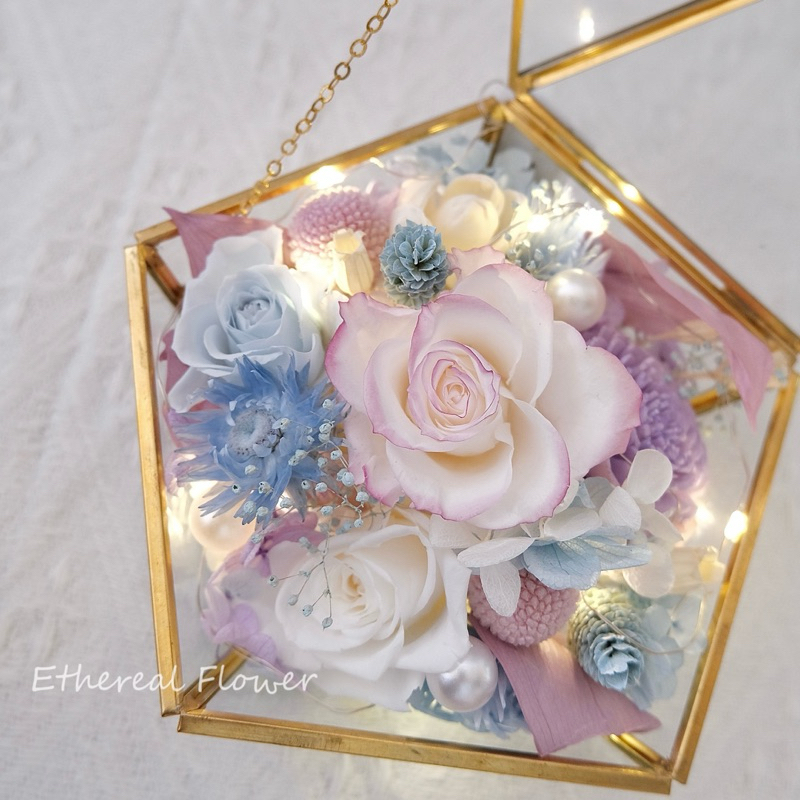 Ethereal flower永生花禮盒｜5朵主花
