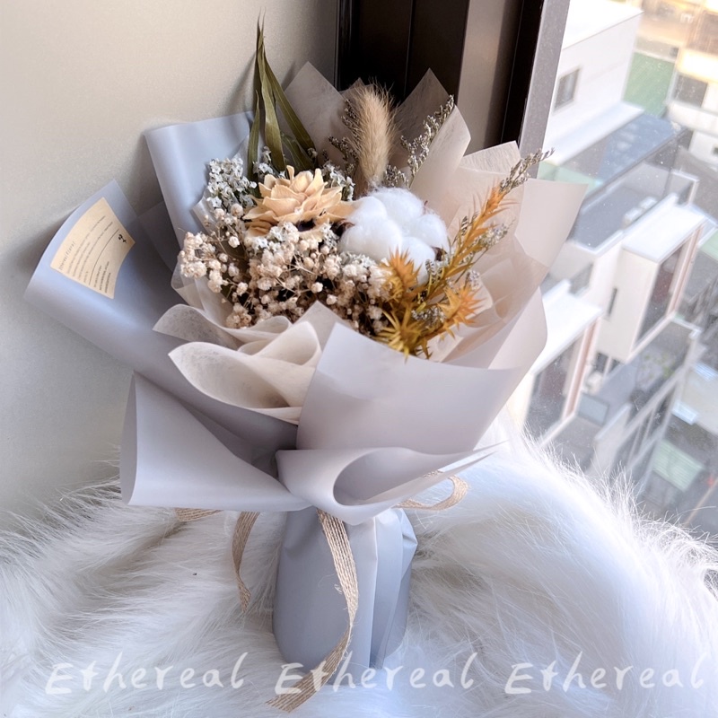Ethereal flower山茶花之戀 乾燥花束