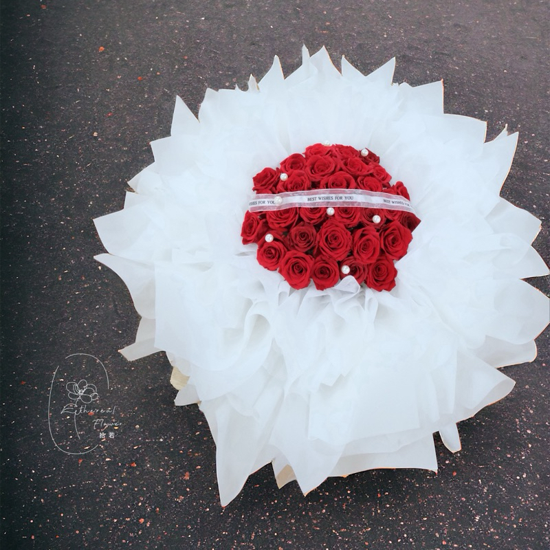 Ethereal flower 永生玫瑰花束 情人節花束 29朵系列