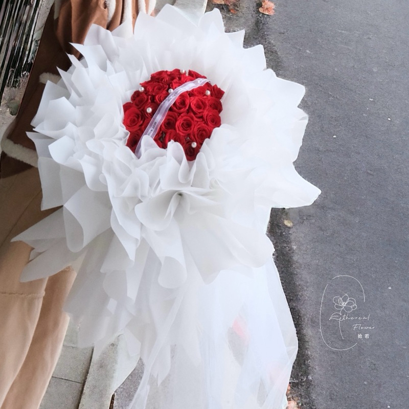Ethereal flower 永生玫瑰花束 情人節花束 29朵系列