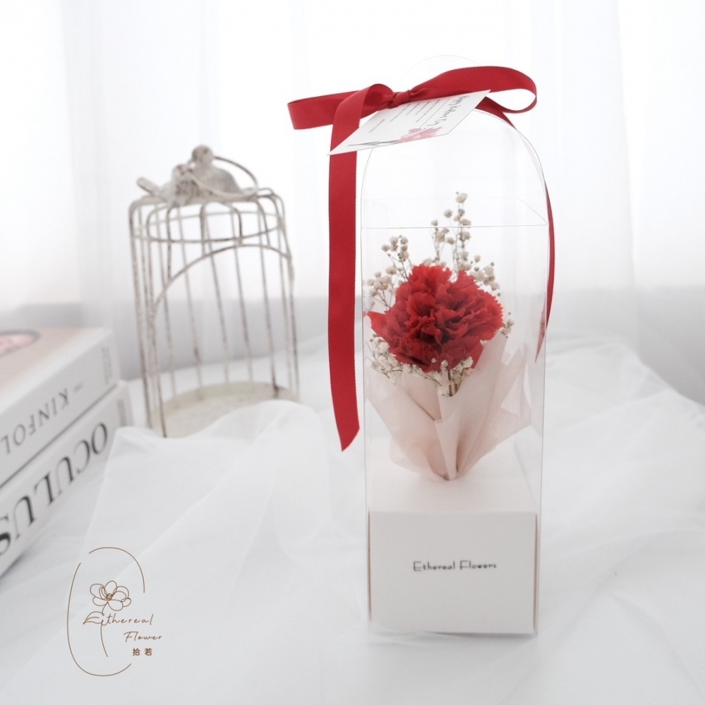 Ethereal flower 永生康乃馨禮盒 永生花 永生康乃馨 禮盒 母親節 母親節花束 康乃馨 教師節花束