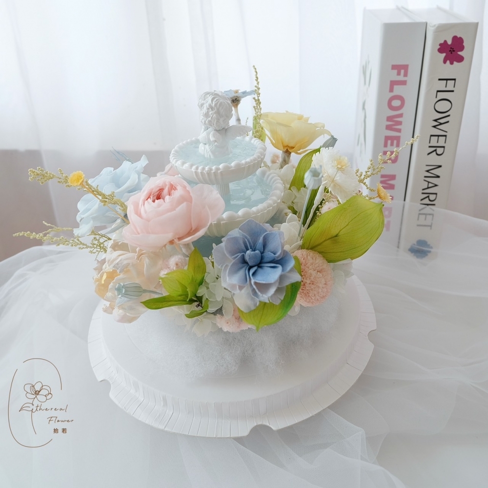 Ethereal flowers 許願池永生花禮 開幕花禮 生日花禮 祝賀花禮 情人花禮 晉升花禮 許願池