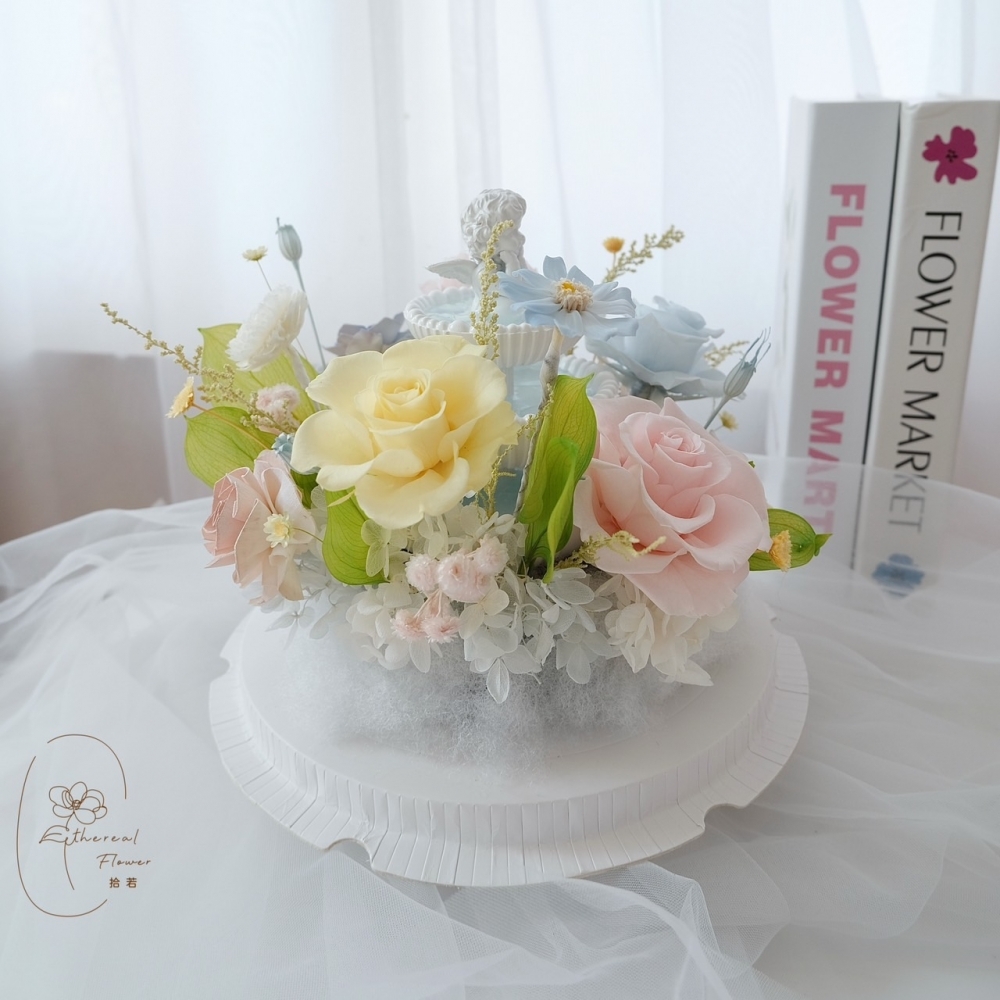 Ethereal flowers 許願池永生花禮 開幕花禮 生日花禮 祝賀花禮 情人花禮 晉升花禮 許願池