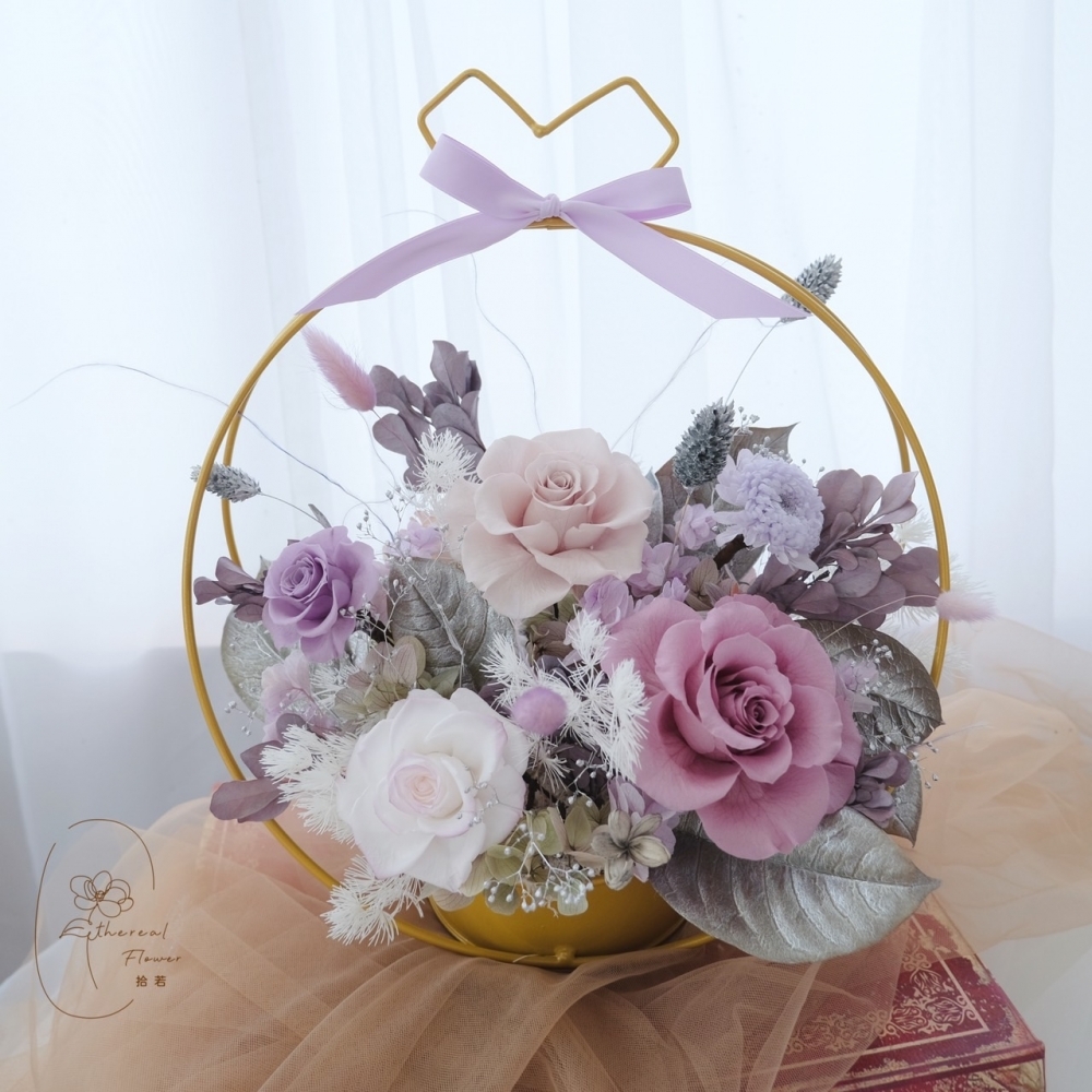 Ethereal Flower 薰衣輕語 開幕花禮 入厝花禮 喬遷花禮 永生花禮