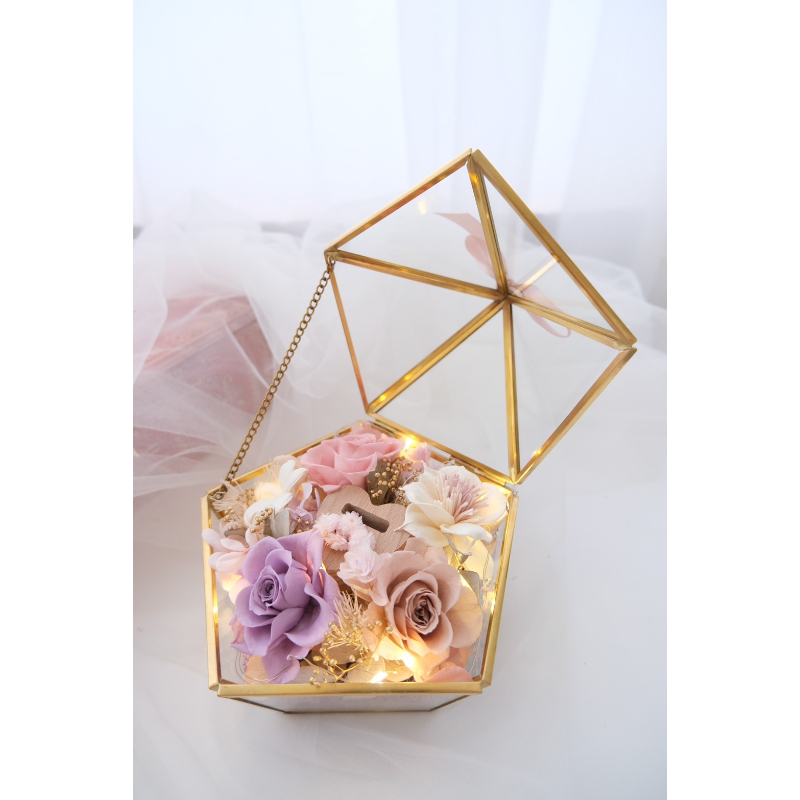 Ethereal flower 永恆之約 永生花禮盒 求婚花禮盒 花禮 永生花盒 永生花禮物 情人節花禮 閨蜜花禮