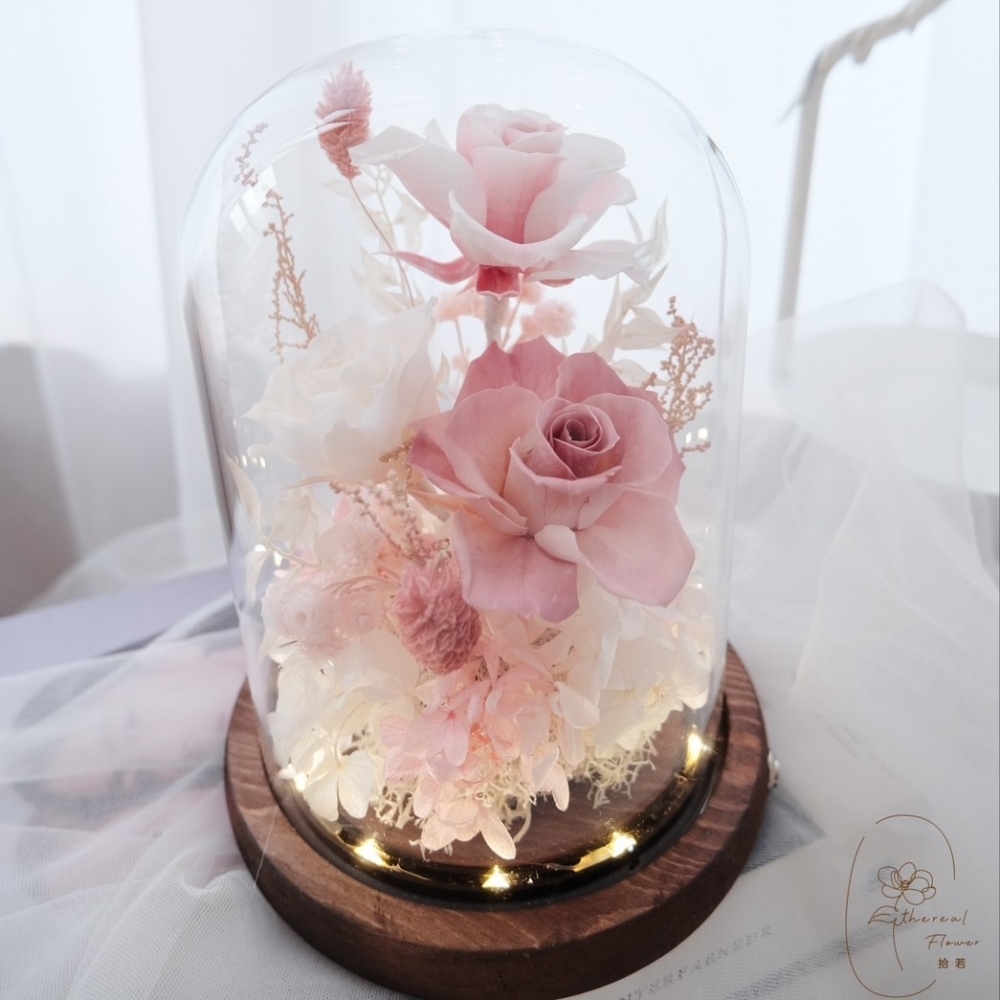 Ethereal Flowers 夢境花語｜永生玻璃花盅