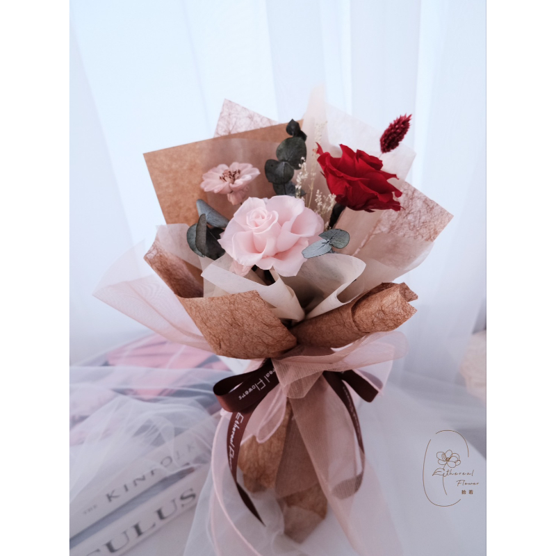 Ethereal Flower 喜悅綻放Blissful Bloom – Glow（微光）｜中型花束