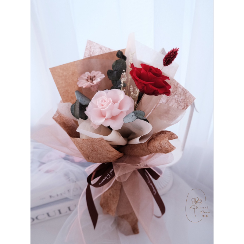 Ethereal Flower 喜悅綻放Blissful Bloom – Glow（微光）｜中型花束
