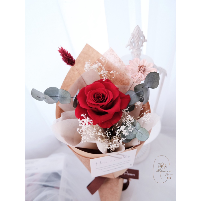 Ethereal Flower 喜悅綻放 Blissful Bloom – Dew（晨露）｜小型花束