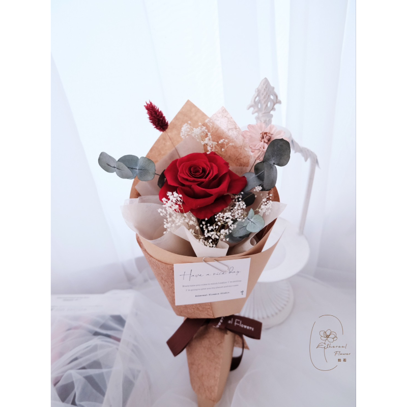 Ethereal Flower 喜悅綻放 Blissful Bloom – Dew（晨露）｜小型花束