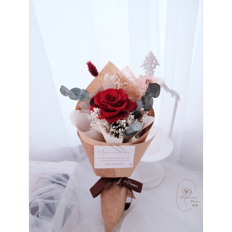 Ethereal Flower 喜悅綻放 Blissful Bloom – Dew（晨露）｜小型花束