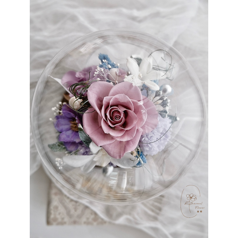 Ethereal Flower暮光秘境｜永生玻璃花盅