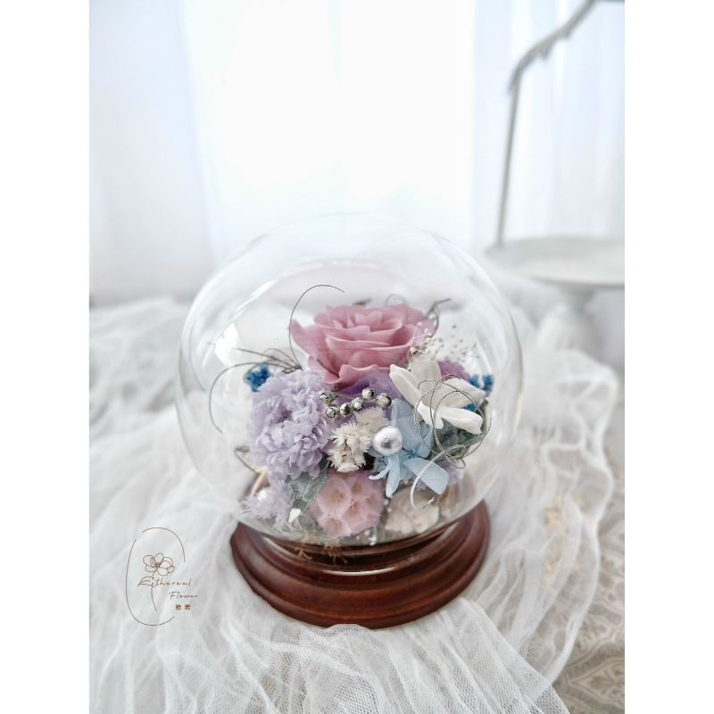 Ethereal Flower暮光秘境｜永生玻璃花盅