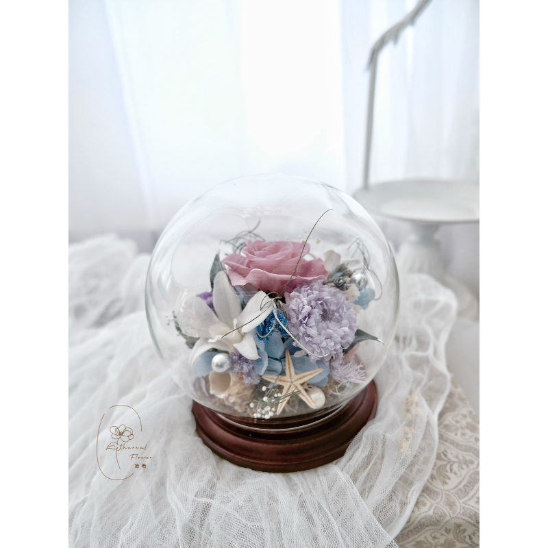 Ethereal Flower暮光秘境｜永生玻璃花盅