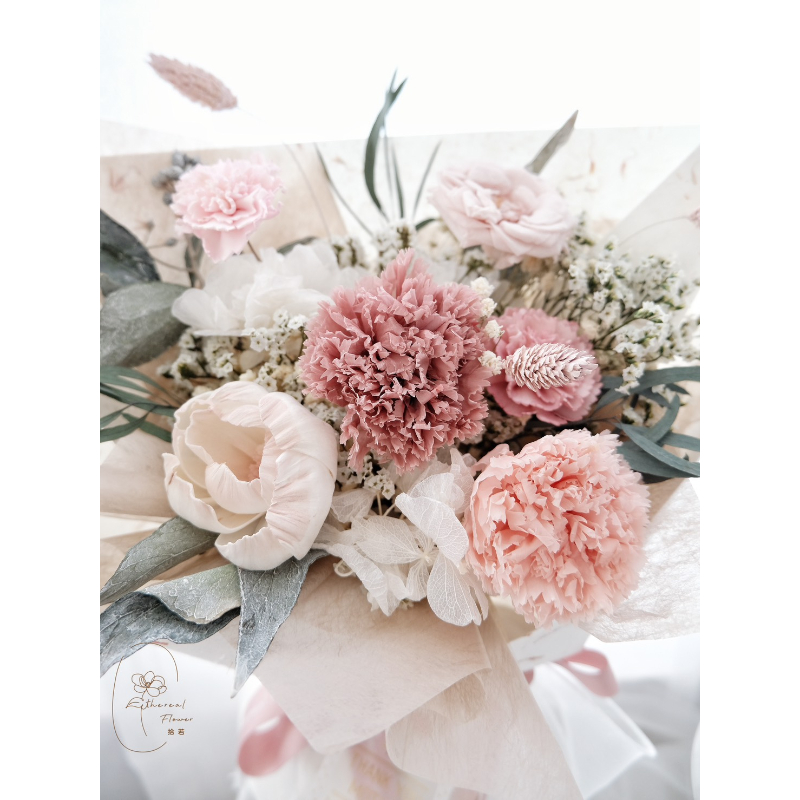 Ethereal Flower｜櫻雲語 Soft Whisper 永生花束