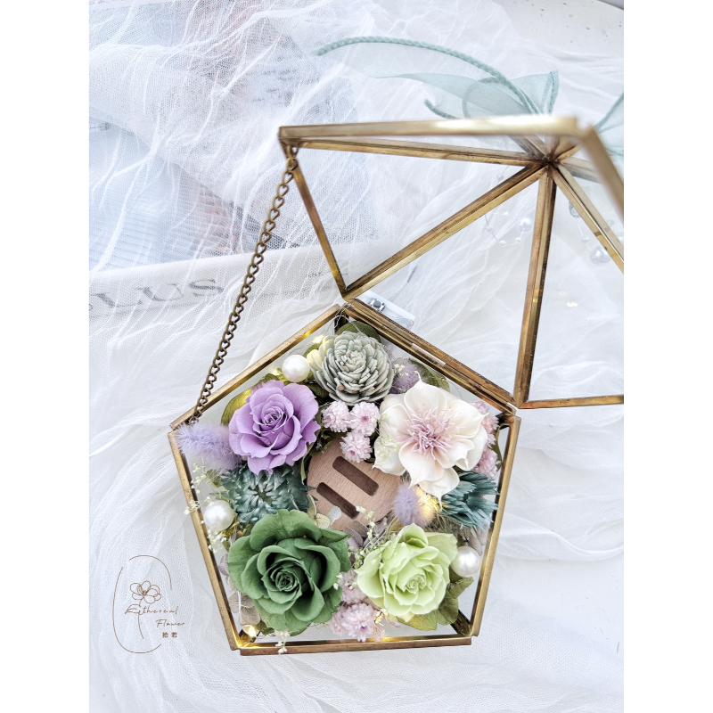 心動時刻 | The Moment|永生花禮盒|戒指座