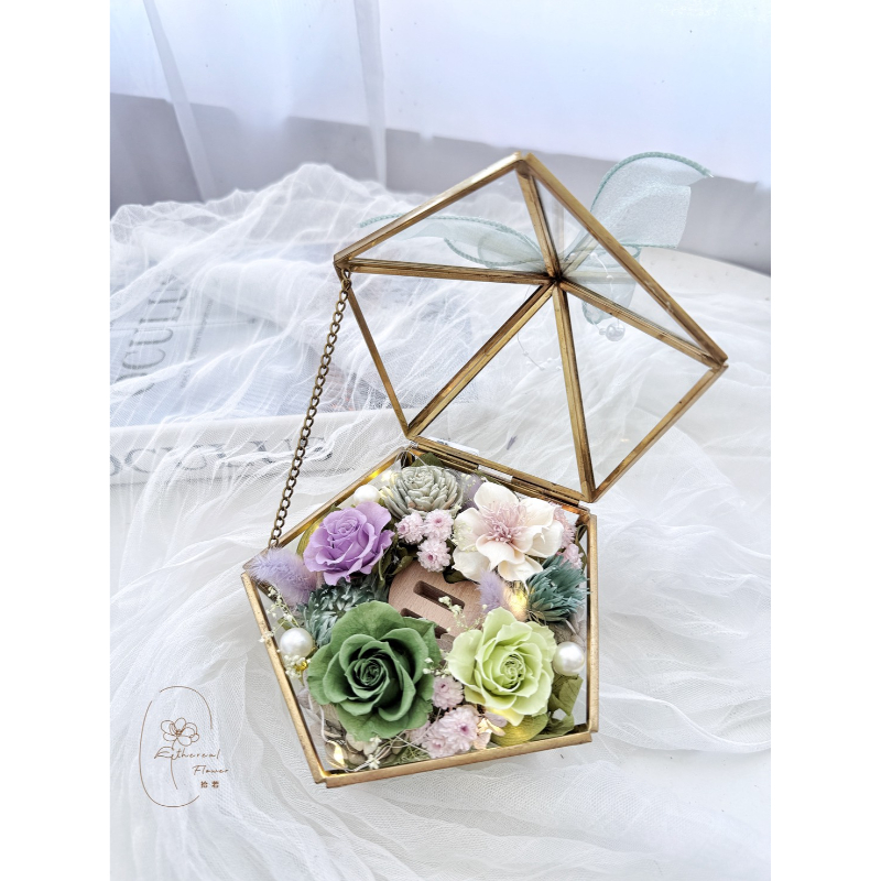 心動時刻 | The Moment|永生花禮盒|戒指座