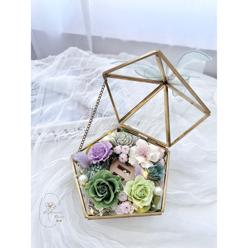心動時刻 | The Moment|永生花禮盒|戒指座