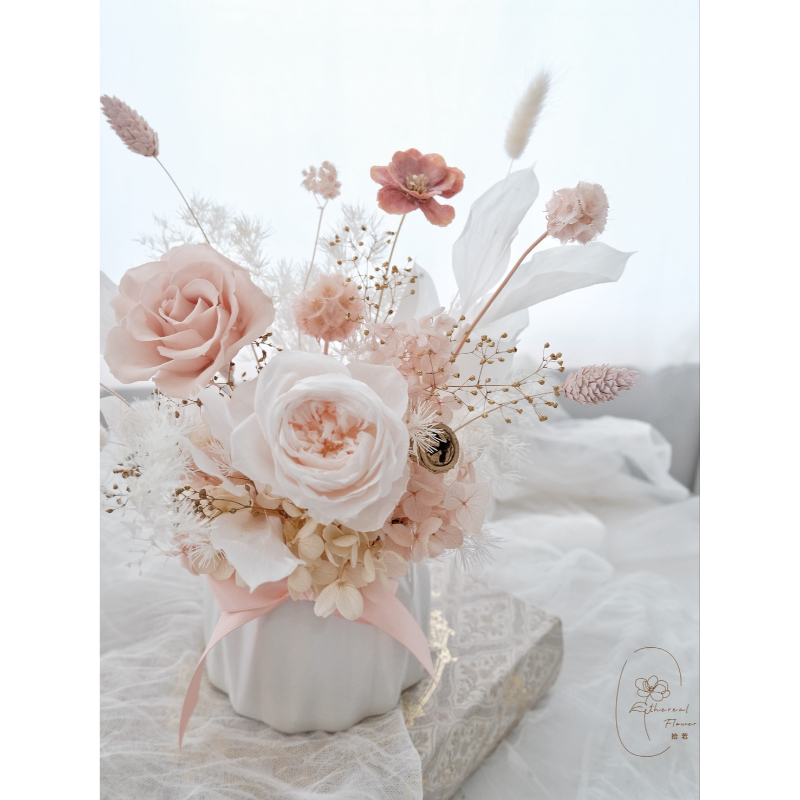 純粹之美 | 永生祝賀盆花