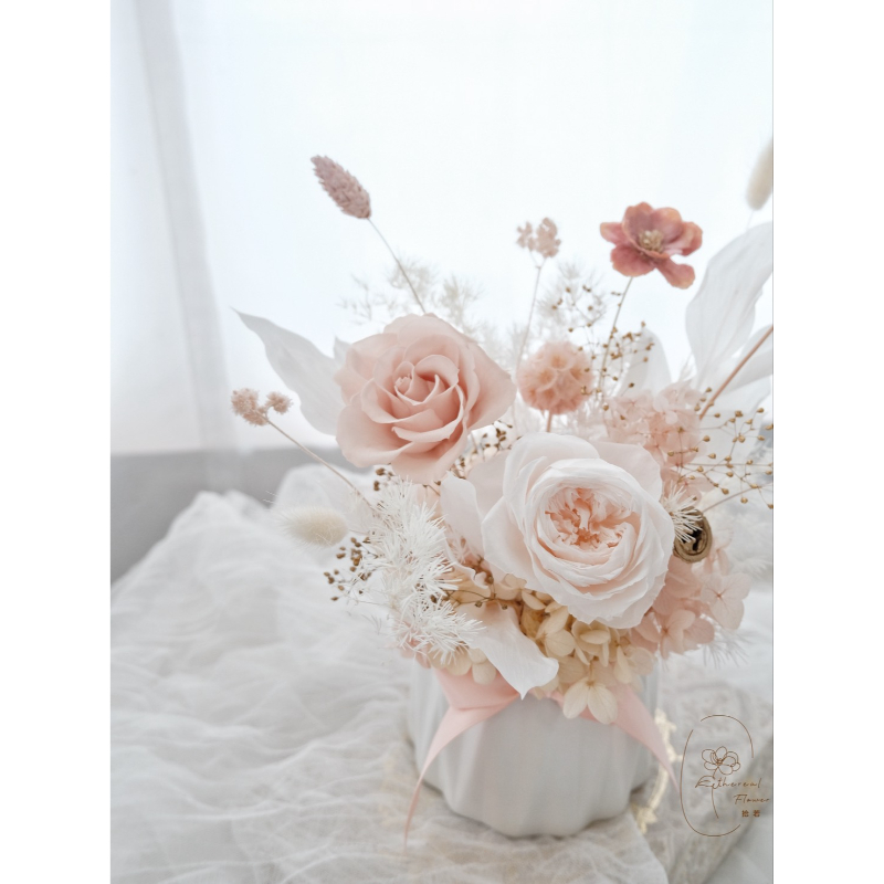 純粹之美 | 永生祝賀盆花