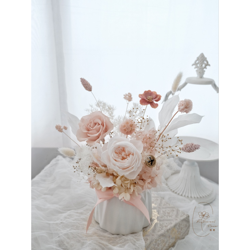 純粹之美 | 永生祝賀盆花