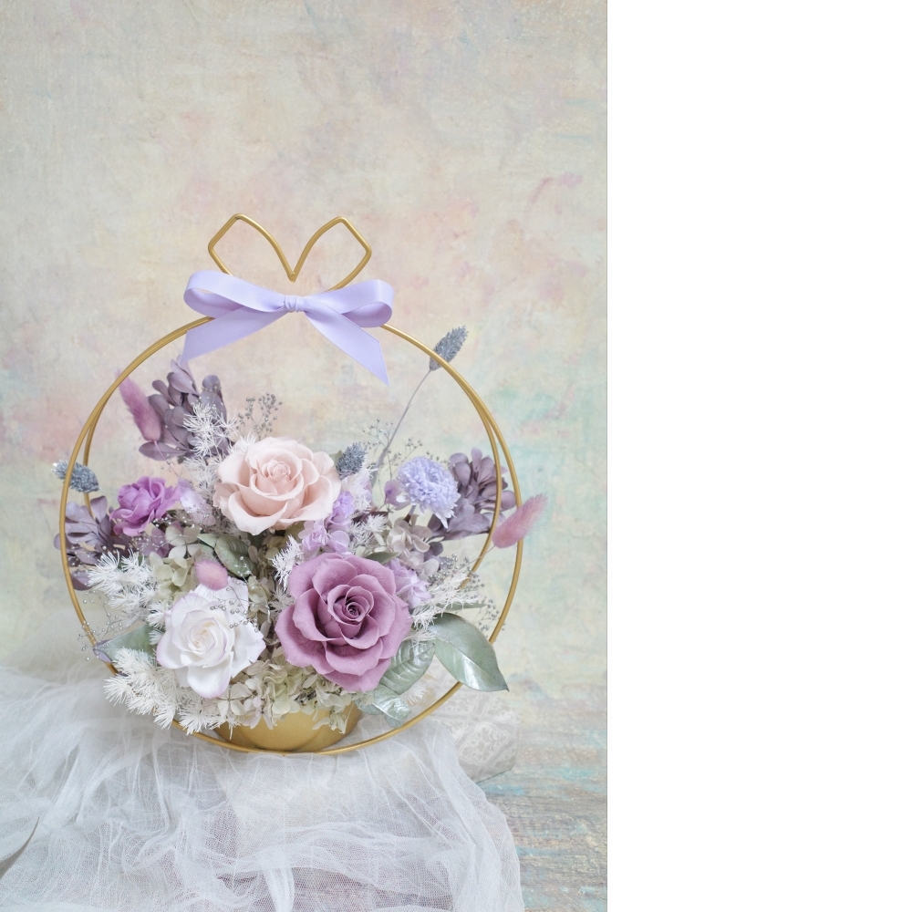 Ethereal Flower 薰衣輕語 開幕花禮 入厝花禮 喬遷花禮 永生花禮