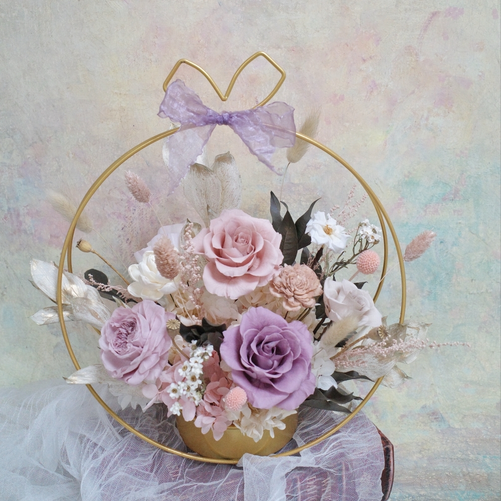 Ethereal Flower 巧芋春日 開幕花禮 入厝花禮 喬遷花禮 永生花禮