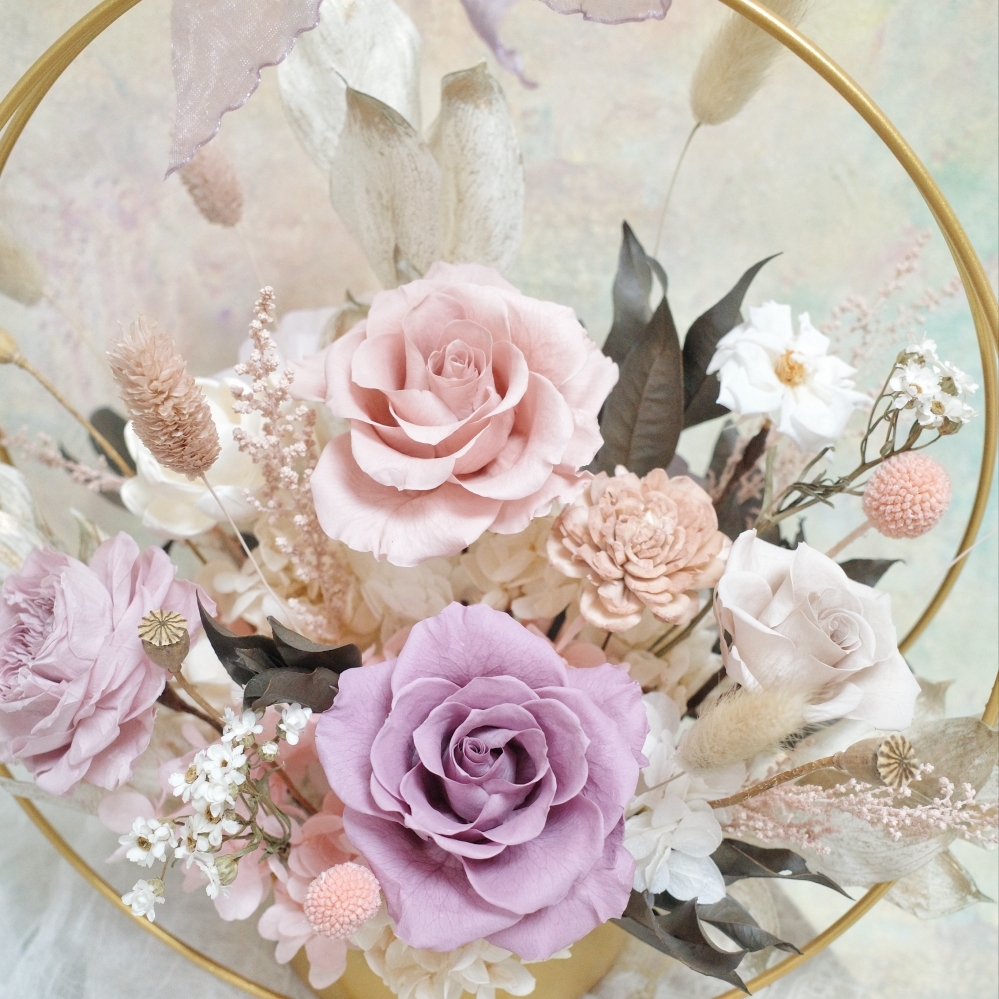 Ethereal Flower 巧芋春日 開幕花禮 入厝花禮 喬遷花禮 永生花禮