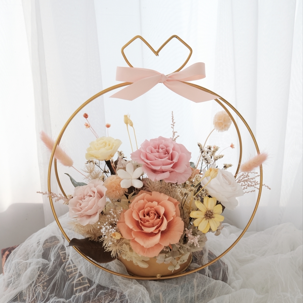 Ethereal Flower 暖春 開幕花禮 入厝花禮 喬遷花禮 永生花禮